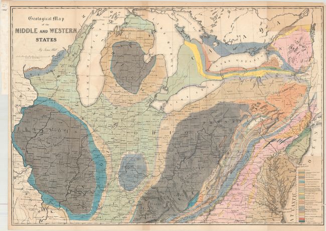 Geological Map of the Middle and Western States