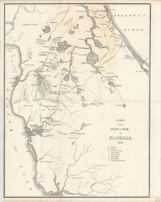 A Map of the Seat of War in Florida