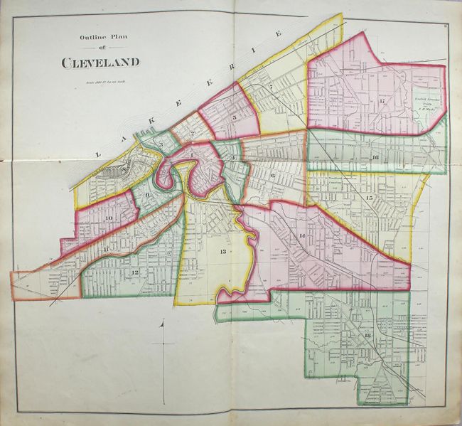 Atlas of Cuyahoga County Ohio from Actual Surveys by and Under the Directions of D.J. Lake, C.E.