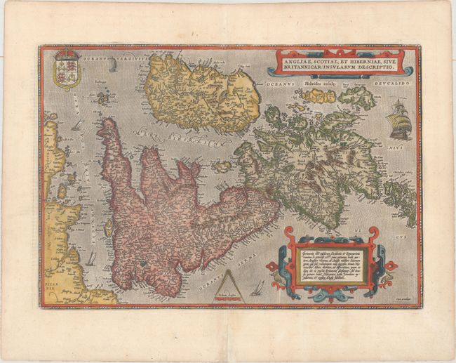 Angliae, Scotiae, et Hiberniae, sive Britannicar: Insularum Descriptio