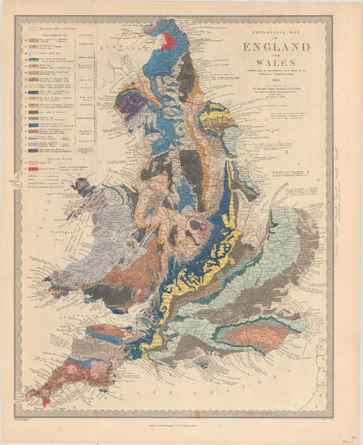 Geological Map of England and Wales