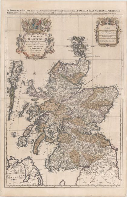 Le Royaume d'Escosse Divise en Parties Septentrionale & Meridionale...