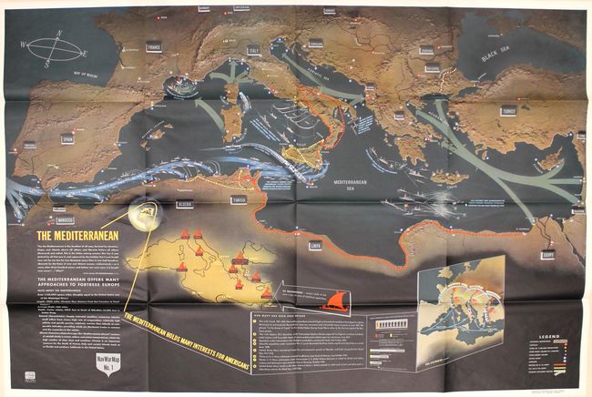 Nav War Map No. 1 - The Mediterranean