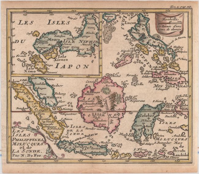 Les Isles Philippines, Molucques et de la Sonde