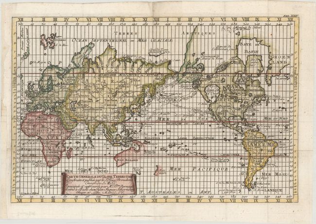 Carte Generale du Globe Terrestre...
