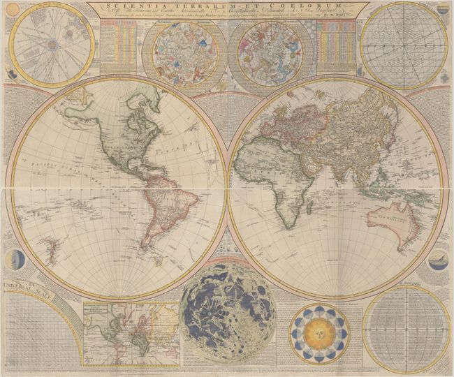 Scientia Terrarum et Coelorum: or, the Heavens and Earth Astronomically and Geographically Delineated and Display'd...
