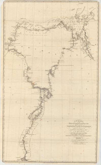 A Chart of the Discoveries & Route of the Northern Land Expedition, Under the Command of Captain Franklin, R.N. in the Years 1820 & 21...