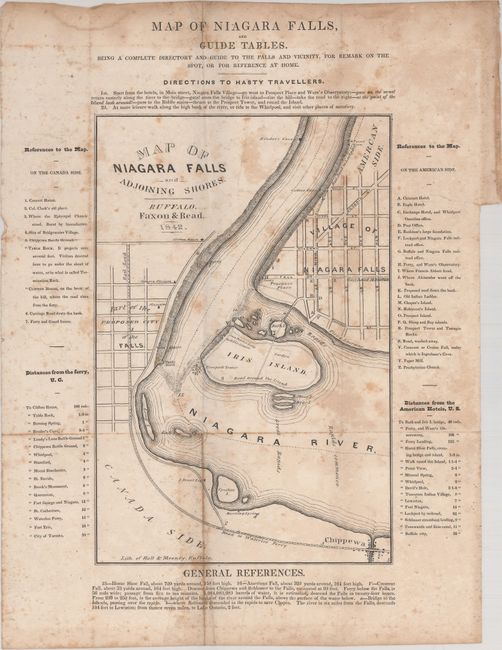 The Travellers' Own Book, to Saratoga Springs, Niagara Falls and Canada, Containing Routes, Distances, Conveyances, Expenses, Use of Mineral Waters, Baths, Description of Scenery, Etc...