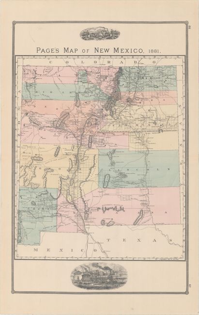 Page's Map of New Mexico