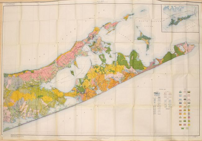 Soil Map Suffolk and Nassau Counties - Eastern Sheet New York