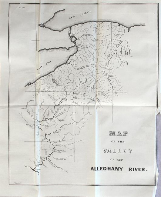 Map of the Valley of the Alleghany River [in report with] Survey of the Allegheny River from Franklin to Pittsburgh ... No. 1 [and] No. 2 [in report] Survey of Allegany River