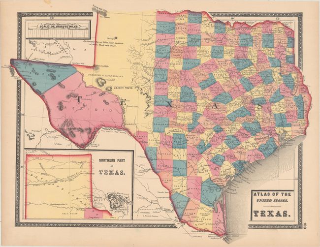 Atlas of the United States. Texas