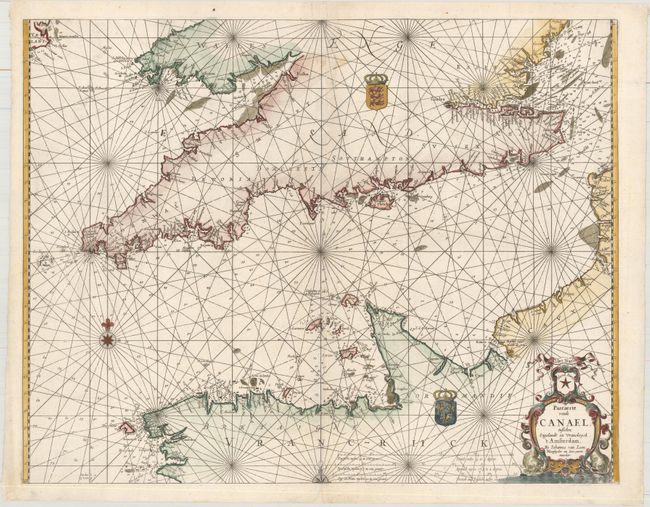 Pascaerte vande Canael; Tusschen Engelandt en Vranckryck