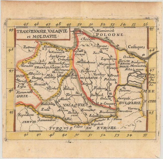 Transilvanie, Valaquie et Moldavie