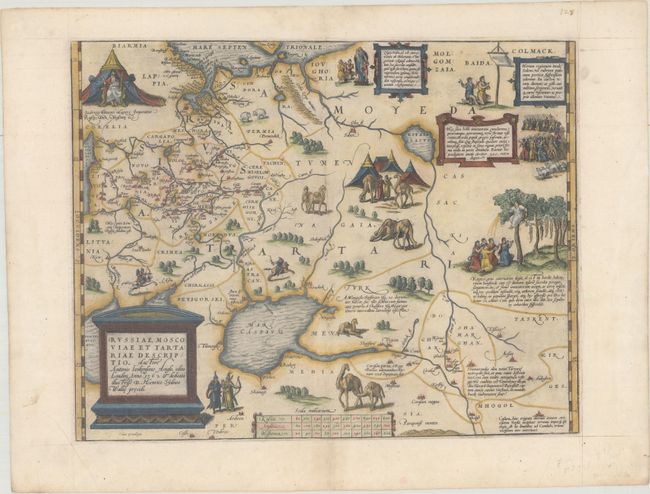 Russiae, Moscoviae et Tartariae Descriptio. Auctore Antonio Ienkensono Anglo...