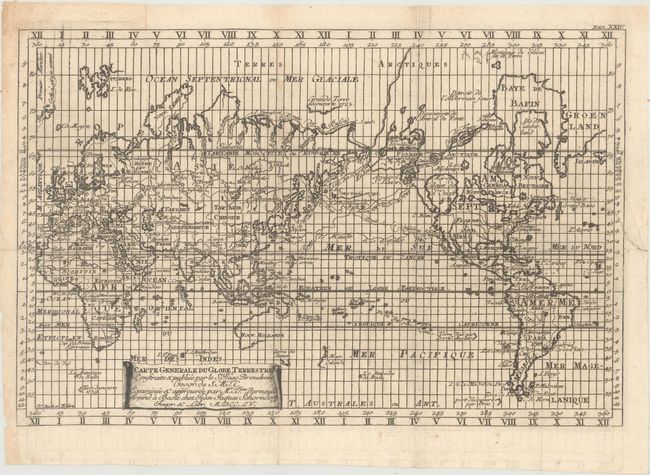 Carte Generale du Globe Terrestre...