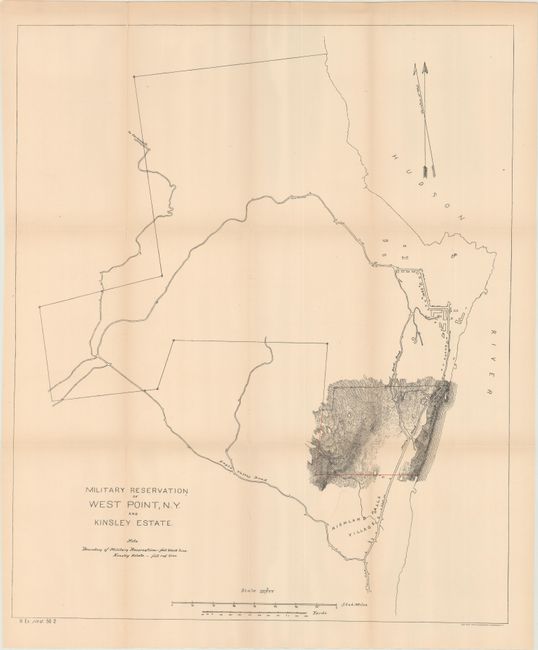 Military Reservation of West Point, N.Y. and Kinsley Estate [and] Plat of Kinsley Estate [with report] West Point Military Academy