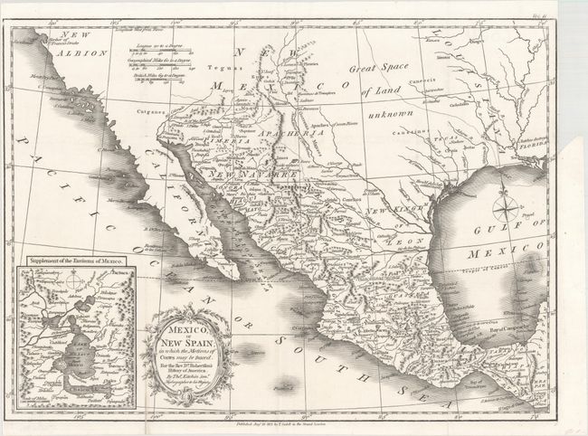 Mexico, or New Spain; in Which the Motions of Cortes May Be Traced...