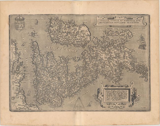 Angliae, Scotiae, et Hiberniae, sive Britannicar: Insularum Descriptio