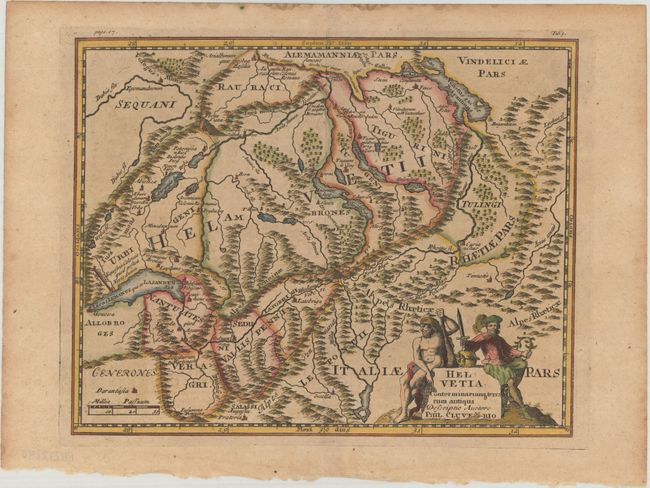 Helvetia Conterminarumq. Terrarum Antiqua Descriptio