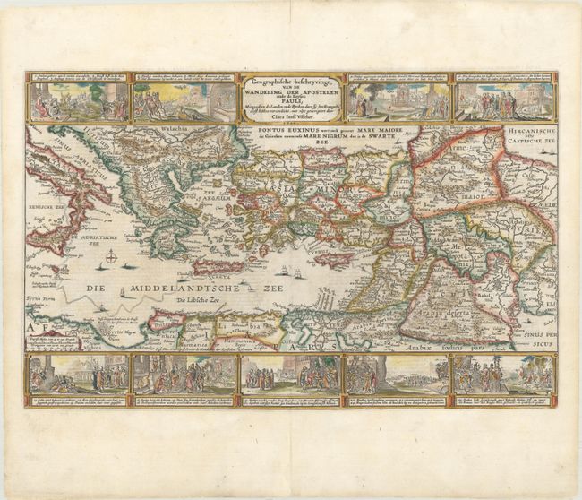 Geographische Beschryvinge, van de Wandeling der Apostelen ende de Reysen Pauli...