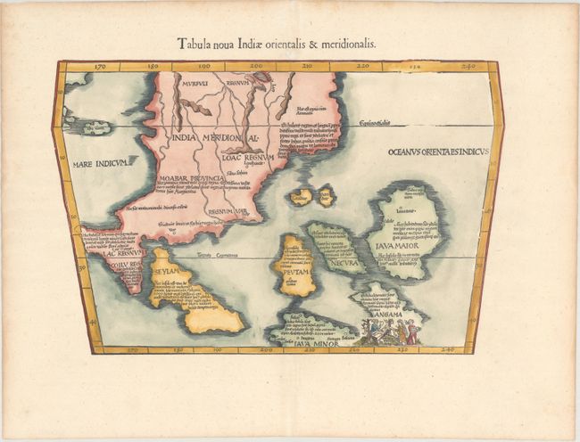 Tabula Nova Indiae Orientalis & Meridionalis