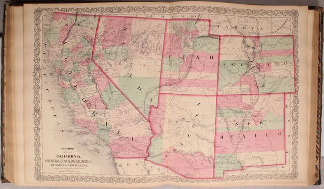 Colton's General Atlas, Containing One Hundred and Eighty Steel Plate Maps and Plans, on One Hundred and Nineteen Imperial Folio Sheets