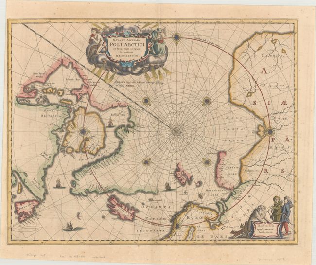 Nova et Accurata Poli Arctici et Terrarum Circum Iacentium Descriptio