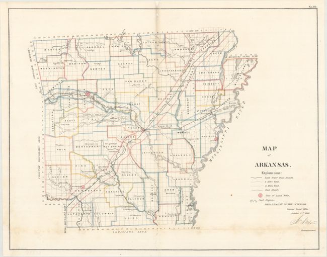 Map of Arkansas