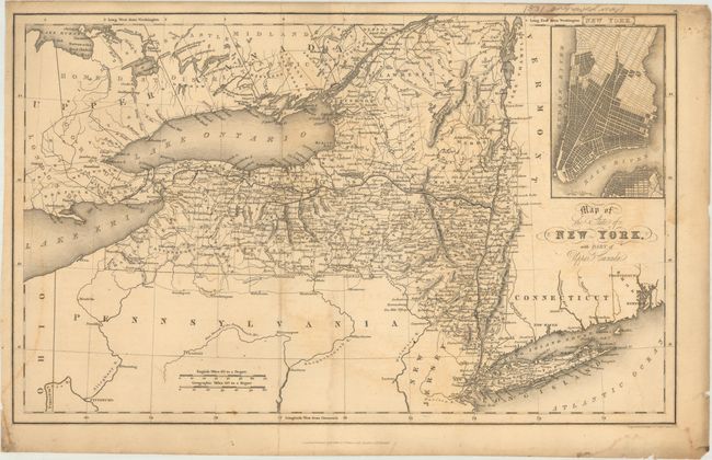 Map of the State of New York, with Part of Upper Canada