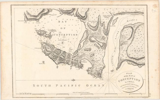 Plan of the Bay of Conception in Chili...