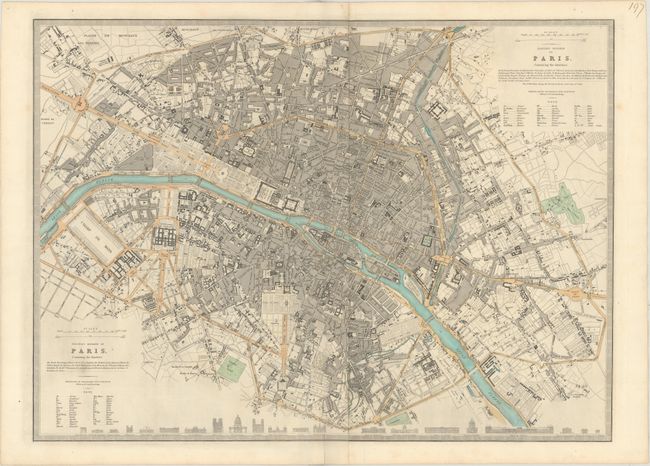 Western Division of Paris. Containing the Quartiers / Eastern Division of Paris. Containing the Quartiers