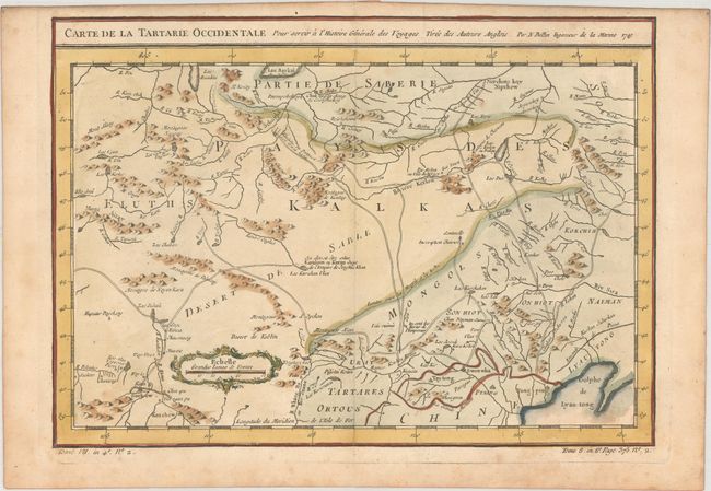 Carte de la Tartarie Occidentale pour Servir a l'Histoire Generale des Voyages. Tiree des Auteurs Anglois