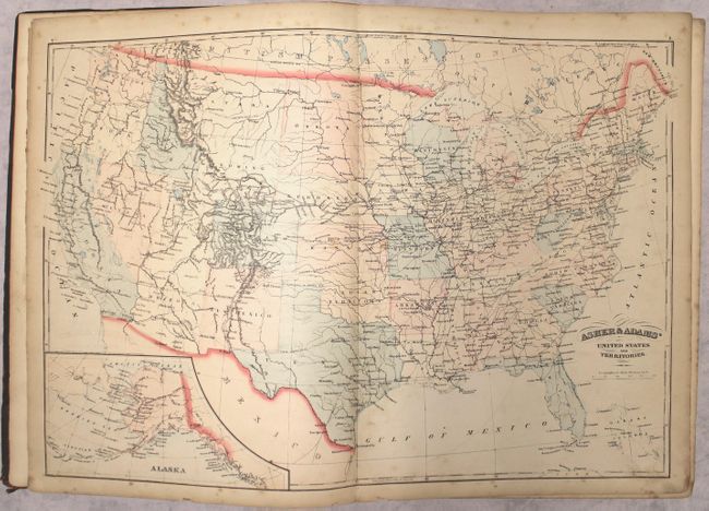 Asher & Adams' New Commercial, Topographical, and Statistical Atlas and Gazetteer of the United States: with Maps Showing the Dominion of Canada, Europe and the World