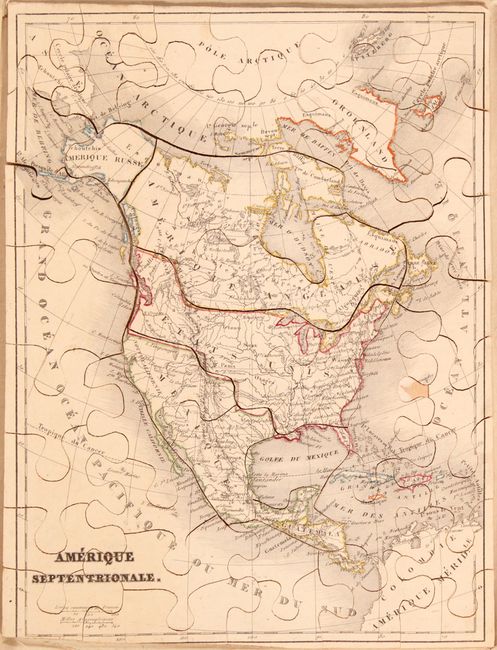 [Puzzle Map] Amerique Septentrionale