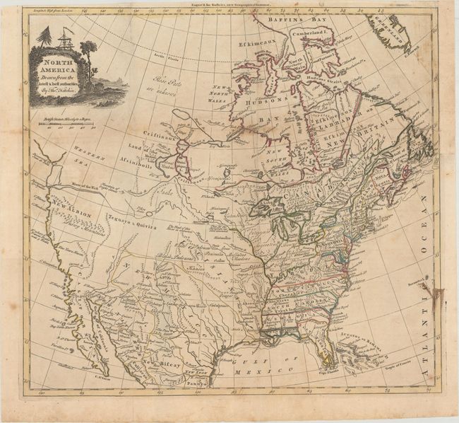 North America Drawn from the Latest & Best Authorities