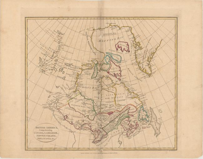 British America, Comprehending Canada, Labrador, New-foundland, Nova Scotia &c:
