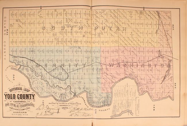 The Illustrated Atlas and History of Yolo County, Cal. Containing a History of California from 1513 to 1850, A History of Yolo County from 1825 to 1880...
