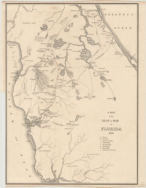 A Map of the Seat of War in Florida