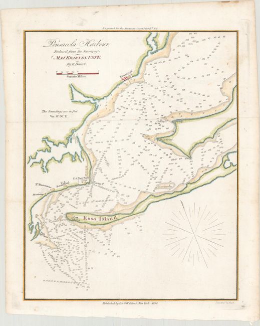 Pensacola Harbour, Reduced from the Survey of Maj. Kearney, U.S.T.E.