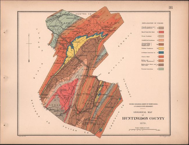 Geological Hand-Atlas of the 67 Counties of Pennsylvania