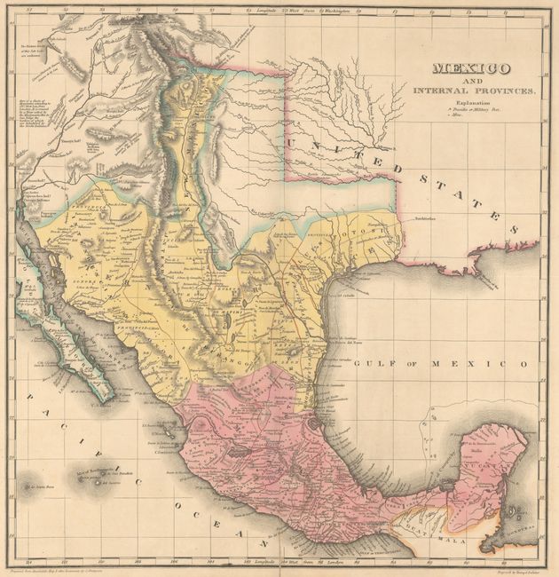 Geographical, Statistical, and Historical Map of Mexico