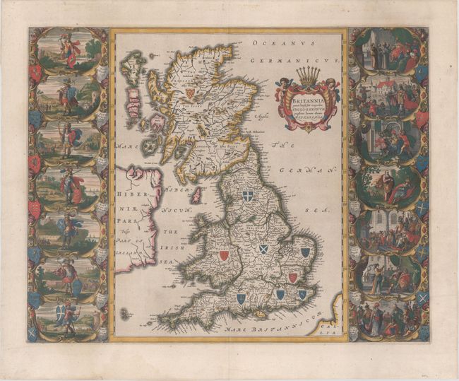 Britannia Prout Divisa suit Temporibus Anglo-Saxonum, Praesertim Durante Illorum Heptarchia