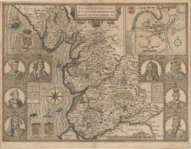 The Countie Pallatine of Lancaster Described and Divided into Hundreds 1610