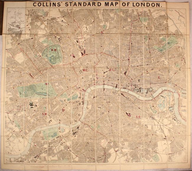 Collins' Standard Map of London