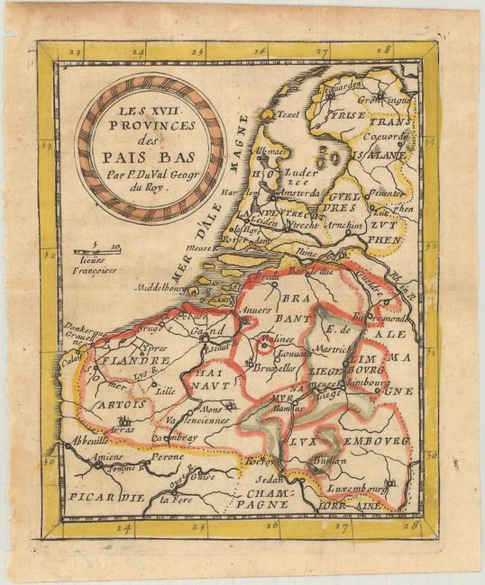 Les XVII Provinces des Pais Bas