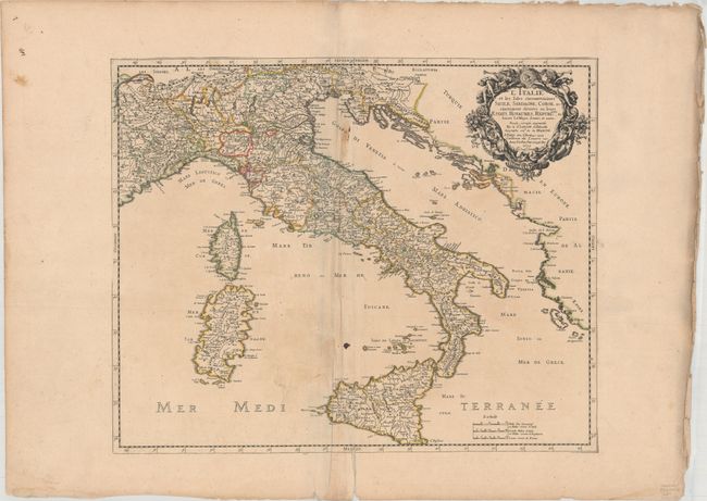 L'Italie et les Isles Circomvoisines Sicile, Sardagne, Corse &c...