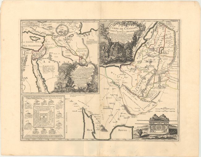 Terre de Chanaan ou Terre Promise a Abraham et a sa Posterite...