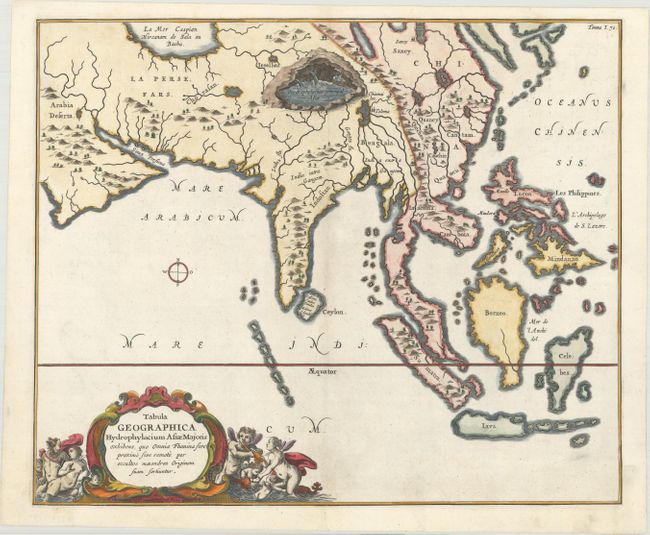 Tabula Geographica Hydrophylacium Asiae Majoris Exhibens, quo Omnia Flumina sive Proxime sive Remote per Occultos Maeandros Originem Suam Sortiuntur