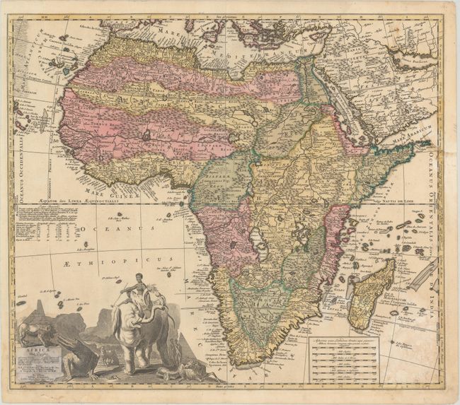 Africae in Tabula Geographica Delineatio...